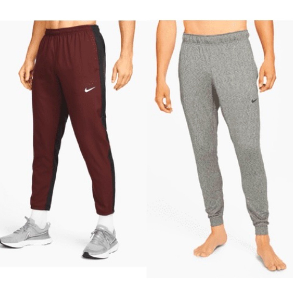2 pair Nike dri-fit pants, size men’s S.